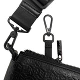 EMBOSSED ALL-OVER SIDEBAG