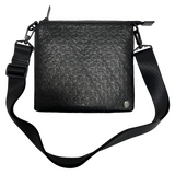 EMBOSSED ALL-OVER SIDEBAG