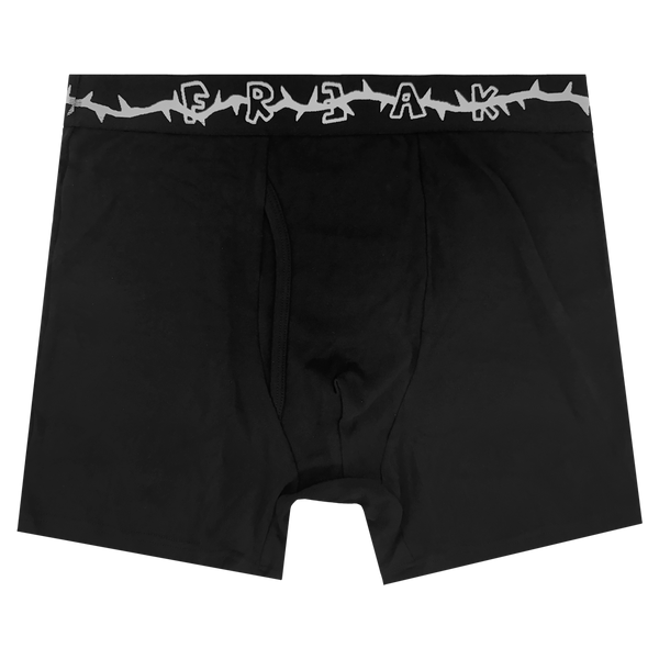 WIRE FONT BOXER SET (BLACK)