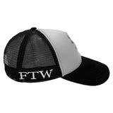 EUP LOGO TRUCKER HAT (BLACK/WHITE)