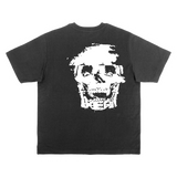 FLUORESCENT GLITCH LOGO TEE (WASHED BLACK)