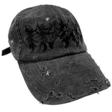 FTW FONT HAT (WASHED BLACK)