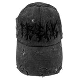 FTW FONT HAT (WASHED BLACK)