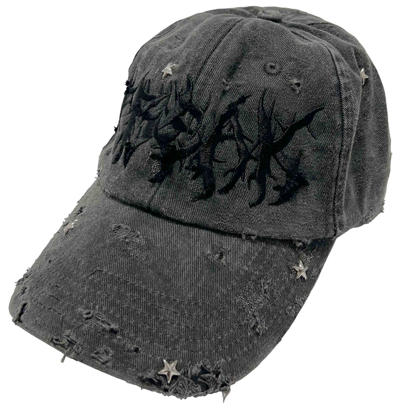 FTW FONT HAT (WASHED BLACK)