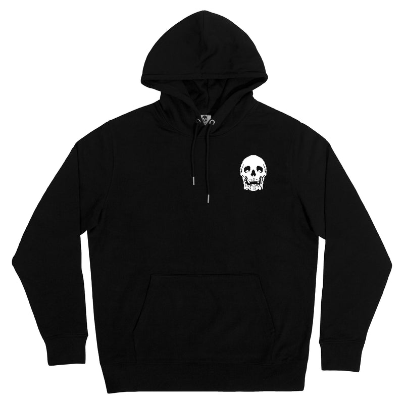 PIXEL LOGO HOODIE (BLACK)