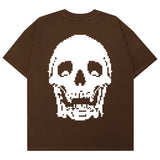 PREMIUM PIXEL LOGO TEE (BROWN)