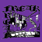 PREMIUM FUCK POLITICIANS LOGO HOODIE (PURPLE)