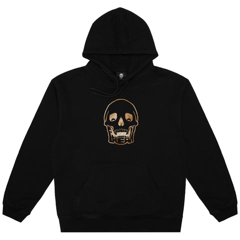 PREMIUM BRONZE LOGO HOODIE (BLACK)