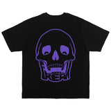 ESSENTIAL PURPLE LOGO TEE (BLACK)