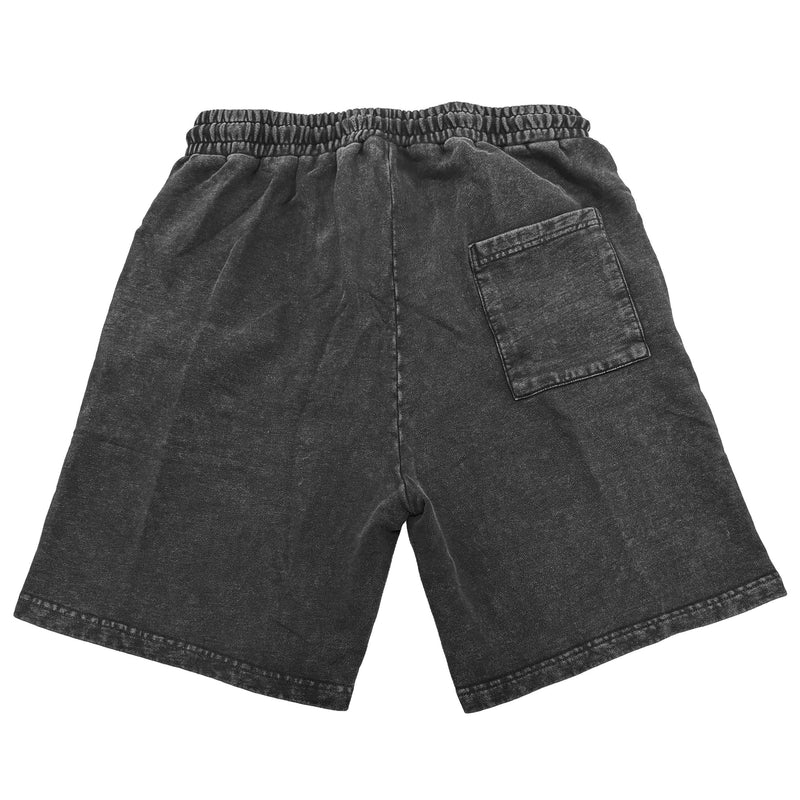 LOGO SHORTS (WASHED BLACK)