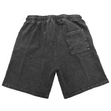 LOGO SHORTS (WASHED BLACK)