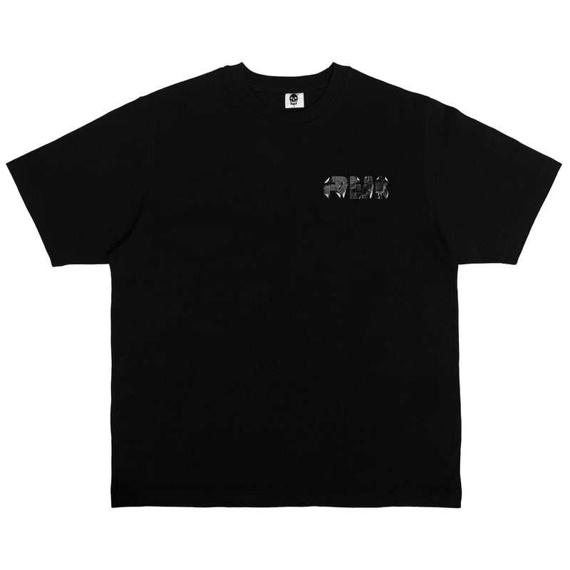 FCKED UP STICKER LOGO TEE (BLACK)