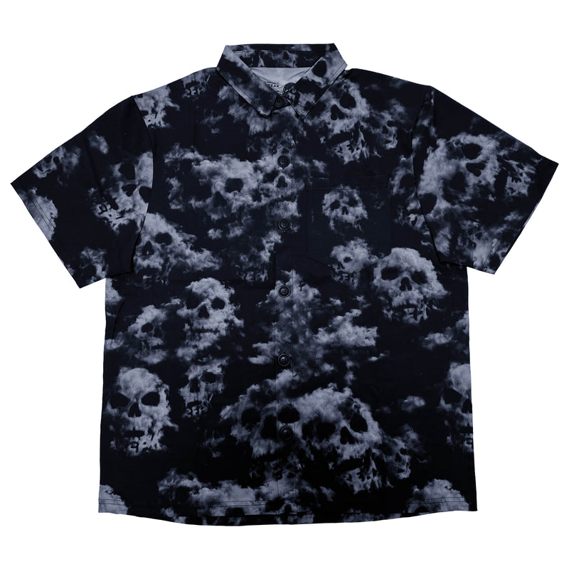 CLOUD LOGO BUTTON UP SHIRT
