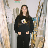 GLOBAL WAR3ING CREWNECK (BLACK)