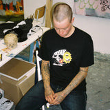 BASIC GLOBAL WAR3ING TEE (BLACK)