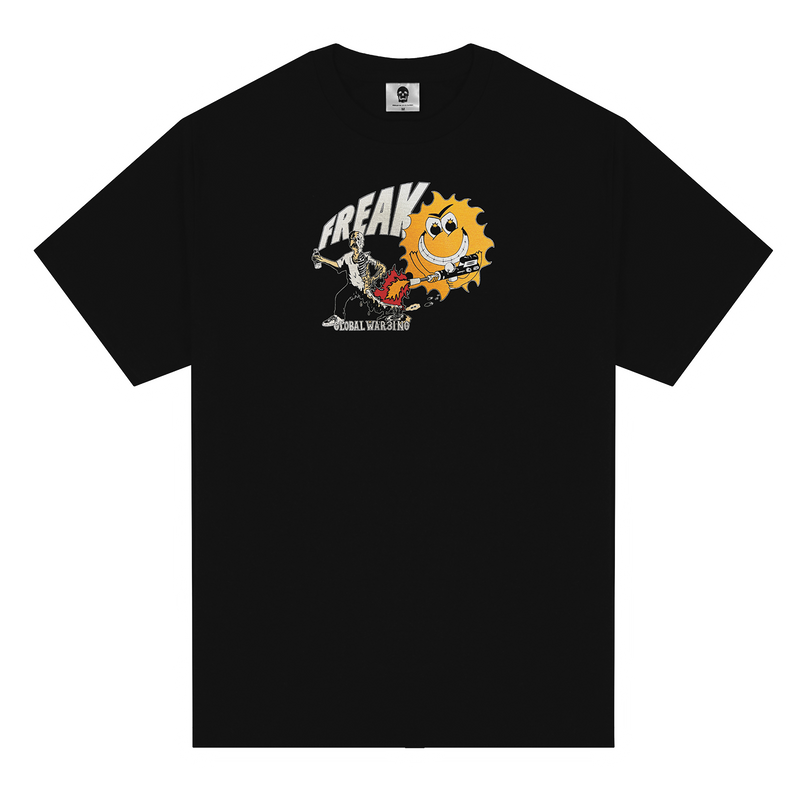 BASIC GLOBAL WAR3ING TEE (BLACK)