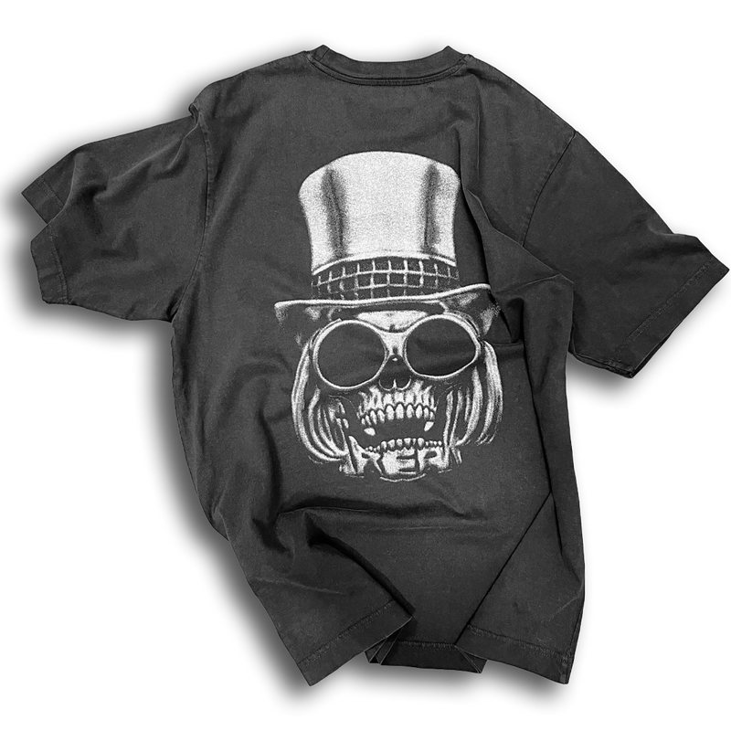 WONKA LOGO TEE (WASHED BLACK)