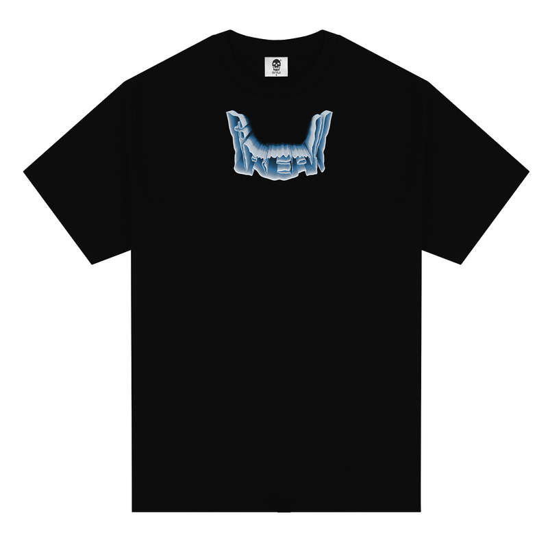 BASIC OPPOSITE LOGO TEE (BLACK)