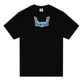 BASIC OPPOSITE LOGO TEE (BLACK)